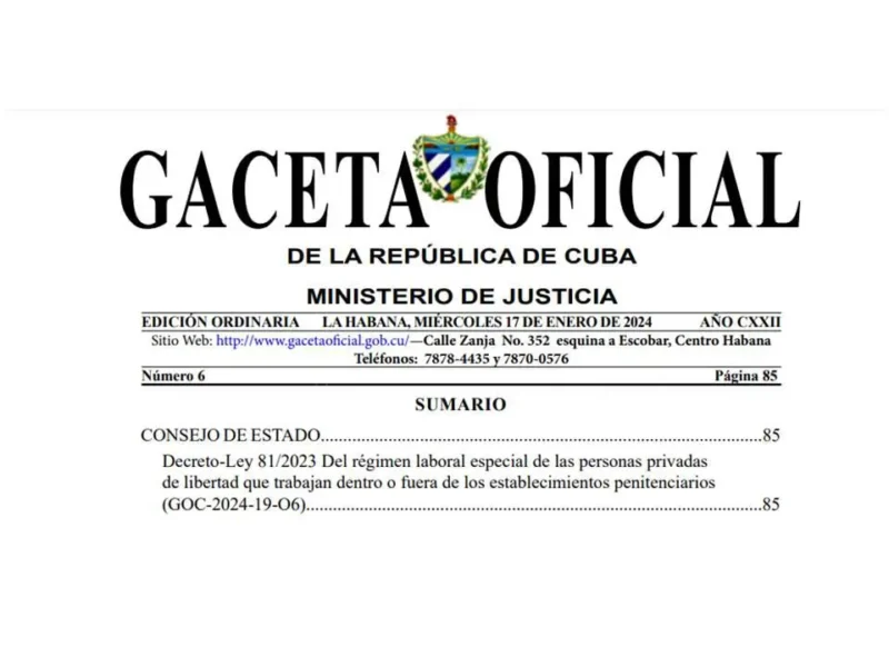 Leyes laborales cubanos