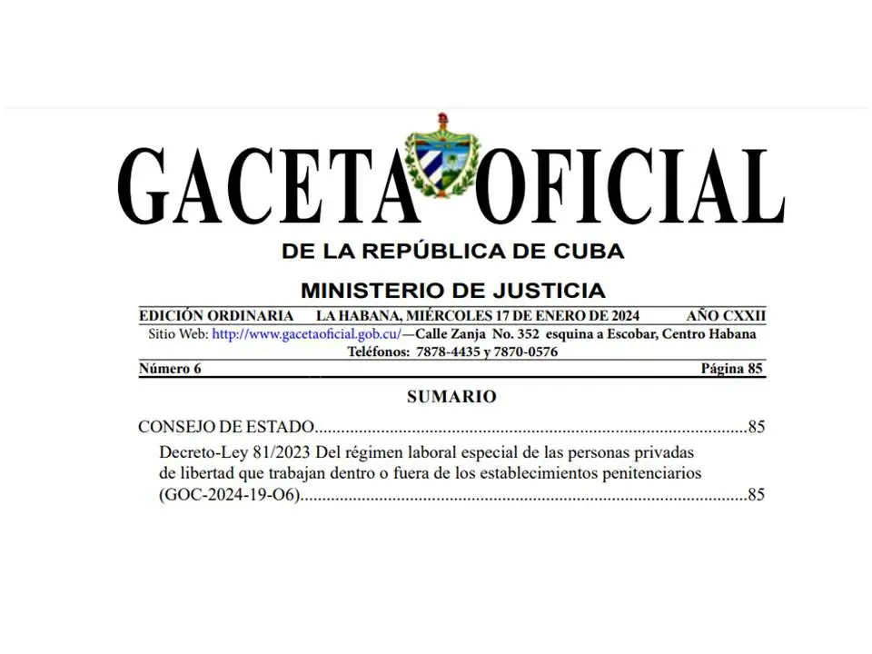 Leyes laborales cubanos