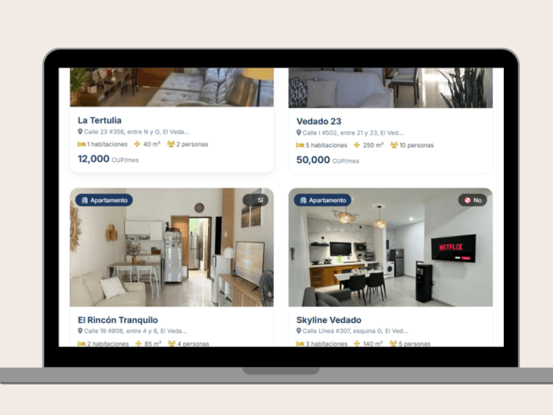 Desarrollo web FrontEnd – Landing pages, catálogos y portales inmobiliarios.