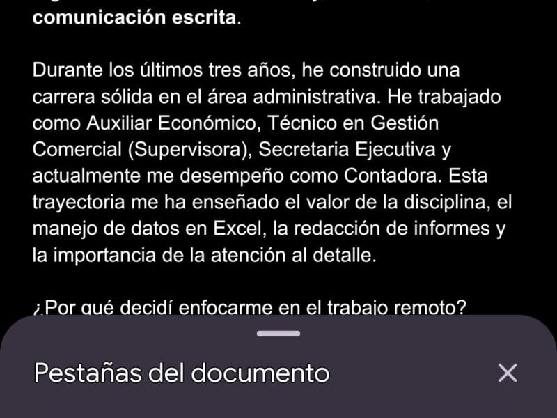 Asistente virtual y redactora de contenidos