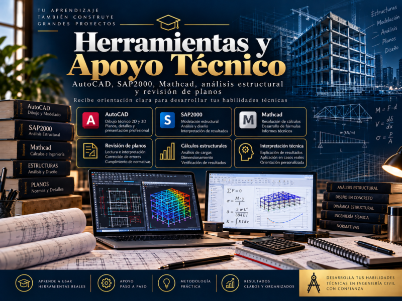 Asesoria academica en ingenieria civil y tutorias