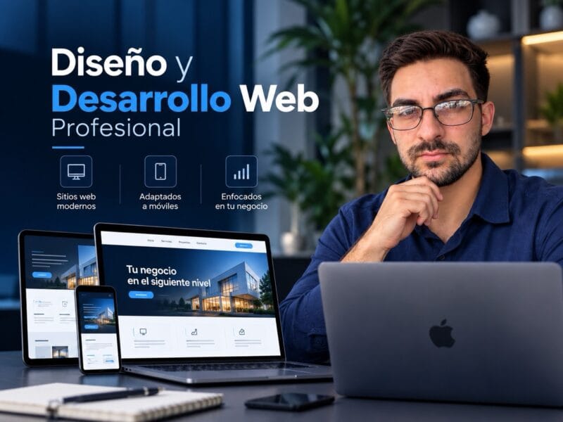 Diseño y desarrollo web profesional