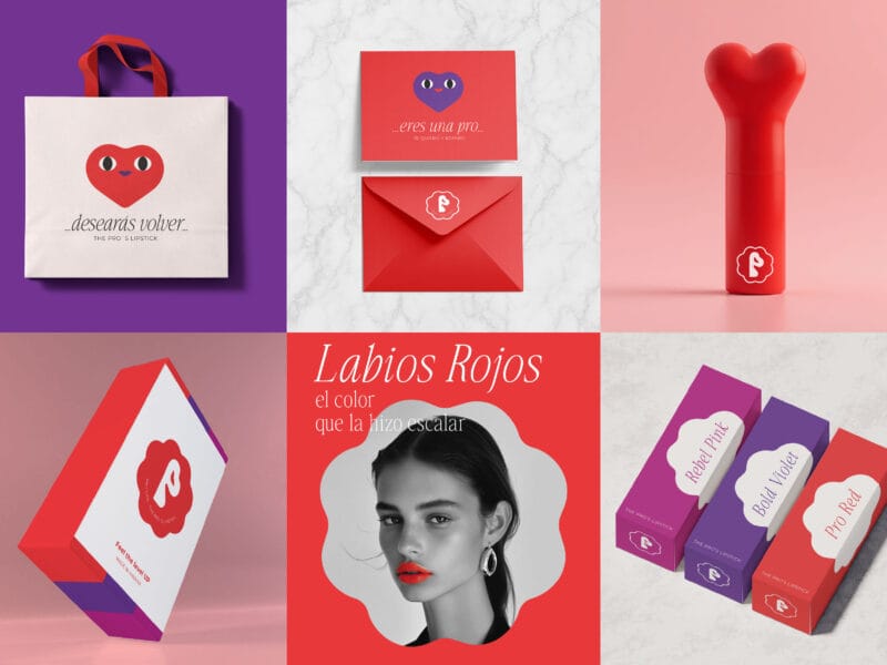 Diseño y estrategia de marca profesional